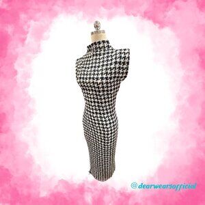 SHEIN Modely Colorblock Bodycon Dress Party Evening Dress